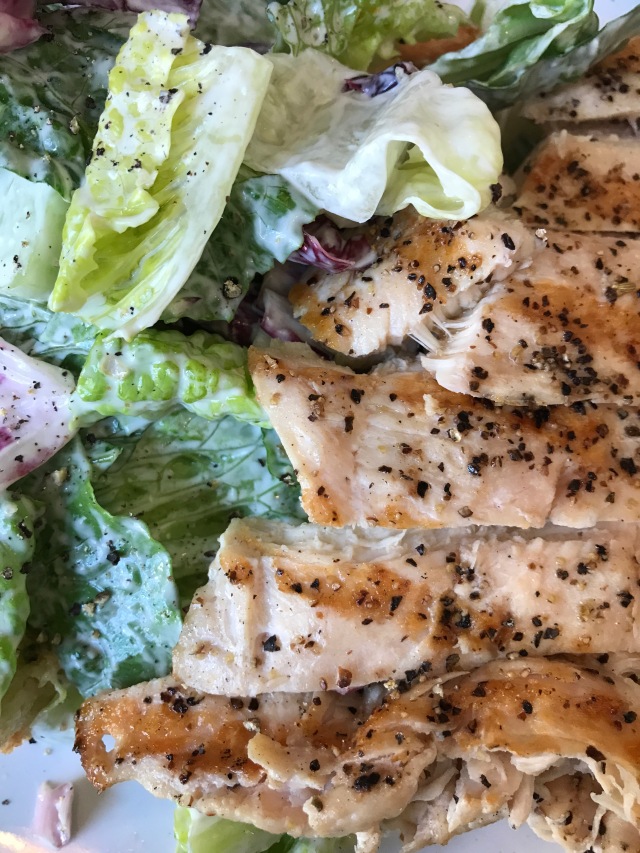 Caesar Salad with Chicken @ Italian Farmhouse